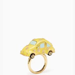 NWT Kate Spade Off We Go Car Ring